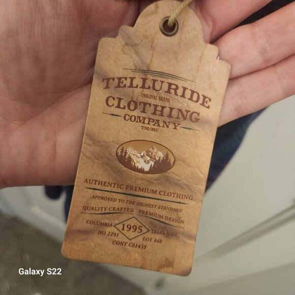 Telluride Clothing Company Flannel. Size Large. NWT. - Picture 5 of 9